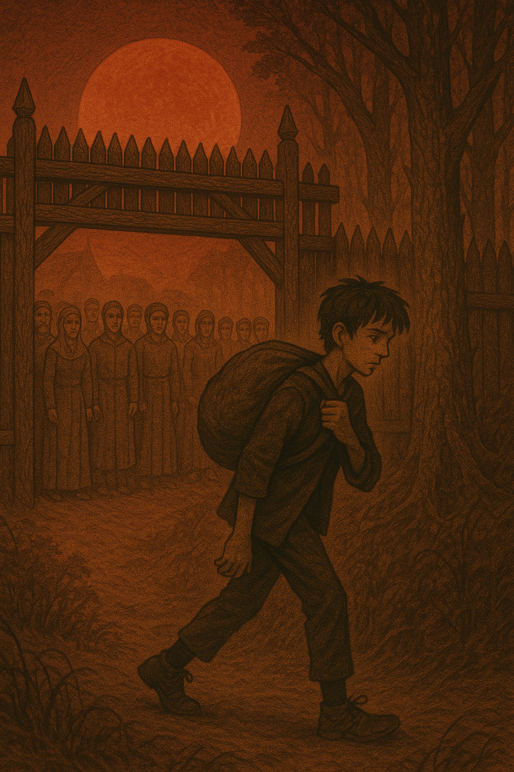 The Eternal Blood Moon -Chapter 1: a child who would not grown