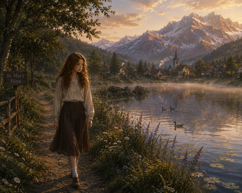 Luna Lane and the Symphony of the Night – Chapter 1: A strange girl